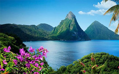 The Pitons, St Lucia