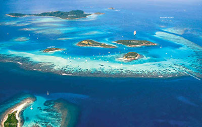 Tobago Cays in the Crenadines